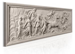 Tavla Relief: Apollo and Muses 135x45 - Artgeist sp. z o. o