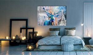 Tavla Blue Deer 90x60 - Artgeist sp. z o. o