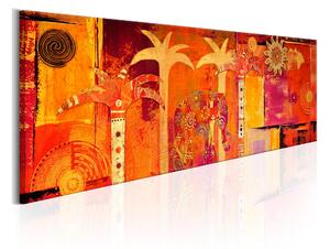 Tavla African Collage 150x50 - Artgeist sp. z o. o