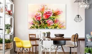 Tavla Wonderful Roses 90x60 - Artgeist sp. z o. o