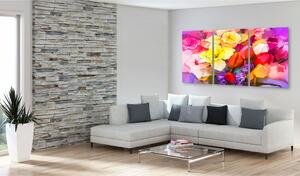 Tavla Rainbow Bouquet 60x30 - Artgeist sp. z o. o