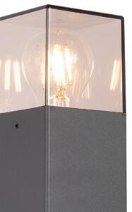 Utomhuslampa 70 cm antracit med markstift och kabelhylsa - Danmark