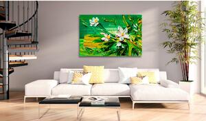 Tavla Impressionist Style: Flowers 90x60 - Artgeist sp. z o. o