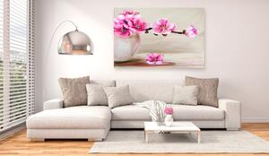 Tavla Still Life: Sakura Flowers 90x60 - Artgeist sp. z o. o