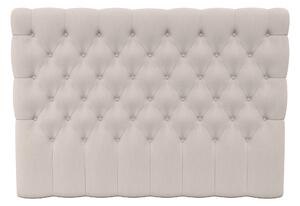 Sänggavel Romance Lyx 210 cm Djuphäftad - Beige