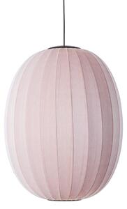 Made by Hand - Knit-Wit Ø65 High Oval Pendant LED - Hängande lampa - Sand Stone - Ø65 x H89 cm