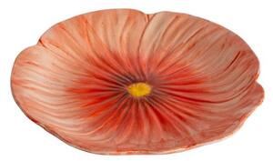 Byon - Plate Poppy - Tallrikar - Red - Ø21 x H3 cm