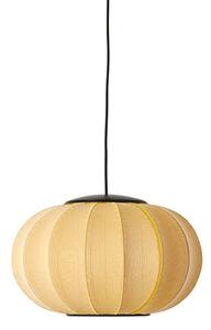 Made by Hand - Knit-Wit Ø45 Oval Pendant LED - Hängande lampa - Sunrise - Ø45 x H31 cm