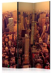 Rumsavdelare - Bird Eye View Of Manhattan 135x172 - Artgeist sp. z o. o