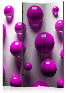 Rumsavdelare - Purple Balls 135x172 - Artgeist sp. z o. o