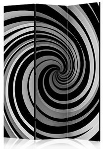 Rumsavdelare - Black and white swirl 135x172 - Artgeist sp. z o. o