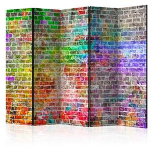Rumsavdelare - Rainbow Wall II 225x172 - Artgeist sp. z o. o