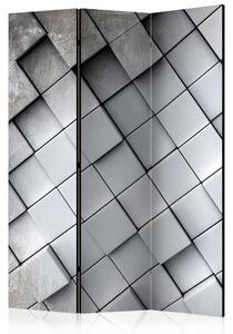 Rumsavdelare - Gray background 3D 135x172 - Artgeist sp. z o. o