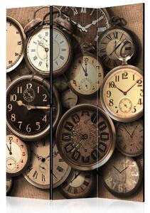 Rumsavdelare - Old Clocks 135x172 - Artgeist sp. z o. o