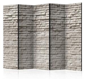 Rumsavdelare - Brick Wall: Minimalism II 225x172 - Artgeist sp. z o. o