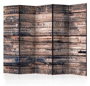 Rumsavdelare - Burnt Boards II 225x172 - Artgeist sp. z o. o