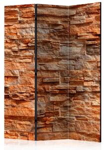 Rumsavdelare - Orange Stone 135x172 - Artgeist sp. z o. o