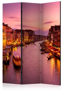 Rumsavdelare - City of lovers, Venice by night 135x172 - Artgeist sp. z o. o