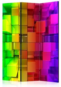 Rumsavdelare - Colour jigsaw 135x172 - Artgeist sp. z o. o