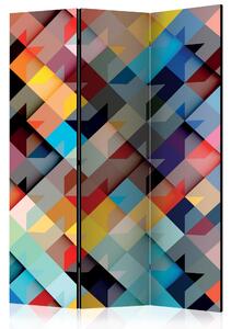 Rumsavdelare - Colour Patchwork 135x172 - Artgeist sp. z o. o