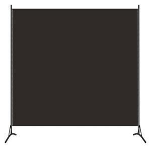 Rumsavdelare 1 panel brun 175x180 cm - Brun