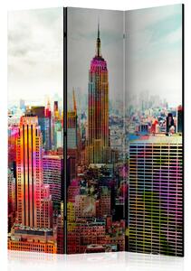 Rumsavdelare Colors of New York City 135x172 cm - Artgeist sp. z o. o