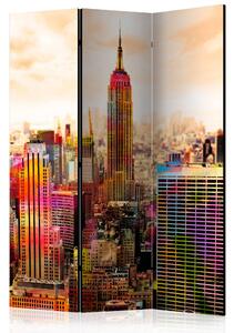 Rumsavdelare Colors of New York City III 135x172 cm - Artgeist sp. z o. o