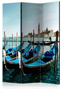 Rumsavdelare Gondolas on the Grand Canal, Venice 135x172 cm - Artgeist sp. z o. o