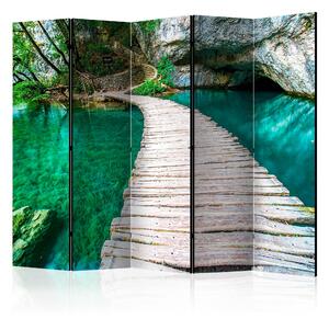 Rumsavdelare Plitvice Lakes National Park 225x172 cm - Artgeist sp. z o. o
