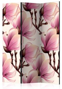 Rumsavdelare Blooming Magnolias 135x172 cm - Artgeist sp. z o. o