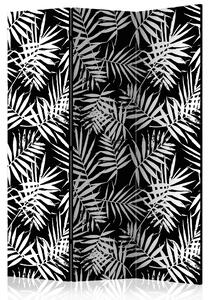 Rumsavdelare Black and White Jungle 135x172 cm - Artgeist sp. z o. o