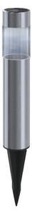 Aigostar - LED solcellslampa LED/0,006W/1,2V 31,5 cm krom 6500K IP44