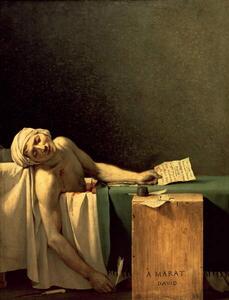 Bildreproduktion The Death of Marat, 1793, David, Jacques Louis