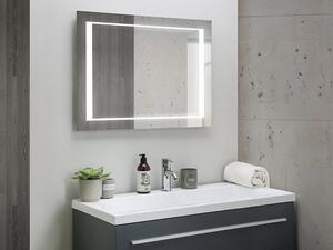 AYDREE Spegel LED 60x80 cm Silver -