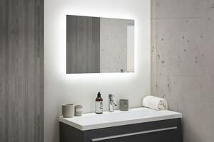 Spegel Purefoy LED 60x80 cm - Silver