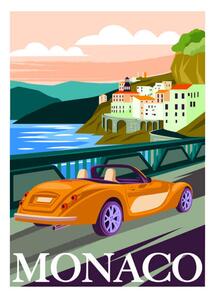 Illustration Travel Destination Vector Poster, Rudzhan Nagiev