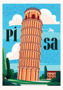 Illustration Travel Destination Vector Poster, Rudzhan Nagiev