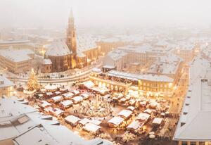 Fotografi Christmas market in the town of Bolzano, Walter Donega