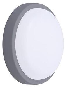 Solight WO750-G- LED vägglampa för utomhusbruk LED/20W/230V 4000K IP54 grå rund