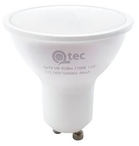 LED glödlampa Qtec GU10/5W/230V 2700K