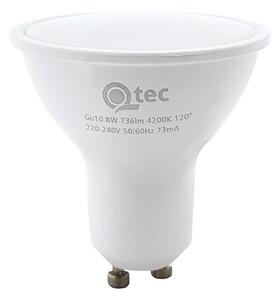 LED glödlampa Qtec GU10/8W/230V 4200K