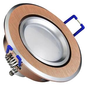 LED infälld belysning SOL OLAL 1xGU10/3,5W/230V 3000K diameter 8,4 cm guld