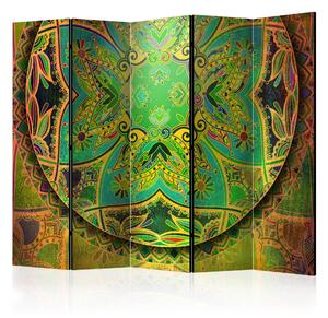 Rumsavdelare - Mandala: Emerald Fantasy II 225x172 - Artgeist sp. z o. o