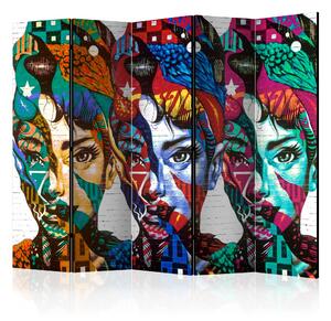 Rumsavdelare - Colorful Faces II 225x172 - Artgeist sp. z o. o