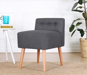 Anaro Sittpuff 43 cm Rektangulär Grå -