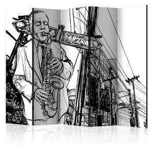 Rumsavdelare - Saxophone recital on Broadway II 225x172 - Artgeist sp. z o. o