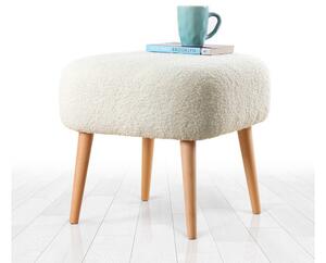 Anaro Sittpuff 45 cm Rektangulär Vit -