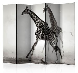 Rumsavdelare - Giraffes II 225x172 - Artgeist sp. z o. o