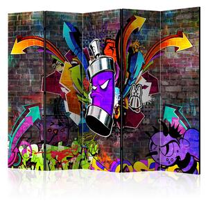 Rumsavdelare - Graffiti: Colourful attack II 225x172 - Artgeist sp. z o. o