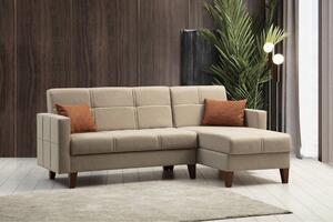 Darcia Bäddsoffa m. Divan 3-sits Beige -